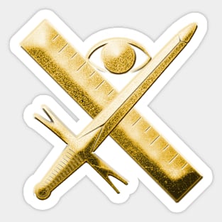 Freemasonry - Jewel of Expert Sticker